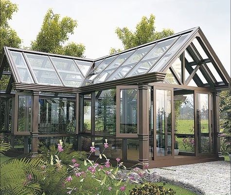 Tempered Glass Octagon Greenhouse For Eco Friendly Gardening And Outdoor Living