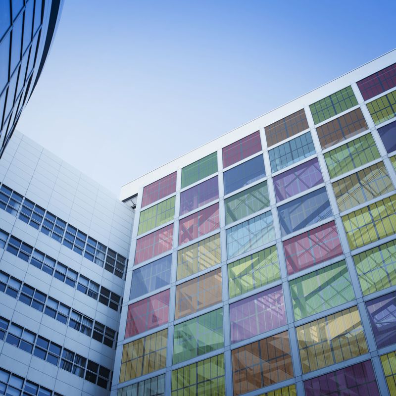 PV Glass Colored BIPV Building Integrated Photovoltaics AR Coated